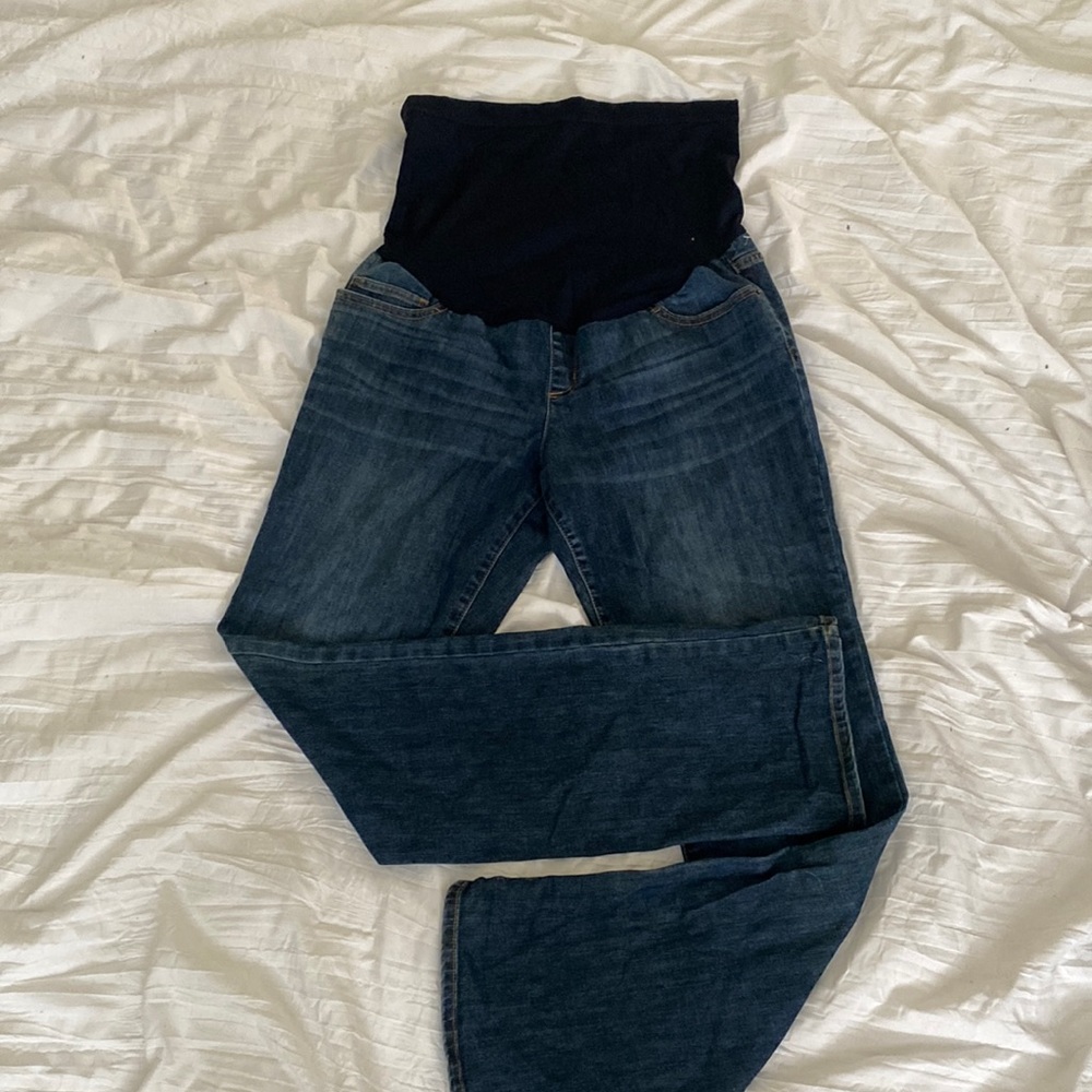 Liz Lange Maternity Blue Jeans great condition Size 10